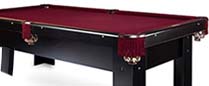 steel cushion billiard tables dealer
