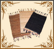 Leather Plain Rugs