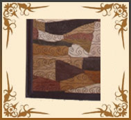 Leather Embroidery Rugs & Pillows