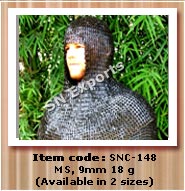 Coif, Wedge Riveted Chainmail