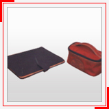Black File Folder & Red Shaving Kit