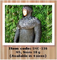 Hauberk, Wedge Riveted Chainmail